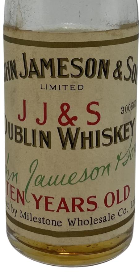 John Jameson & Son 10-year-old