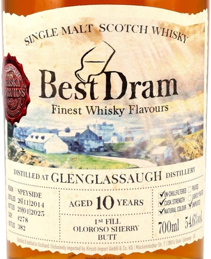 Glenglassaugh 2014 BD 2
