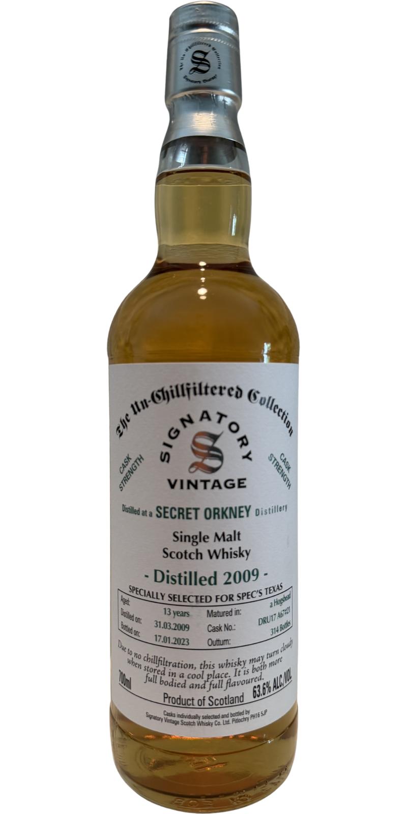 Secret Orkney 2009 SV
