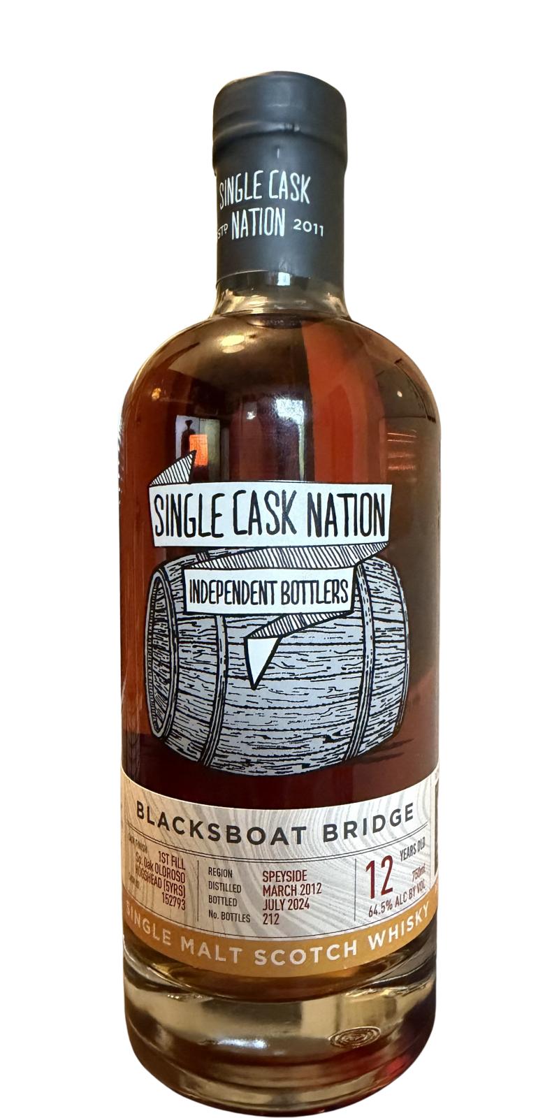 Blacksboat Bridge 2012 JWC