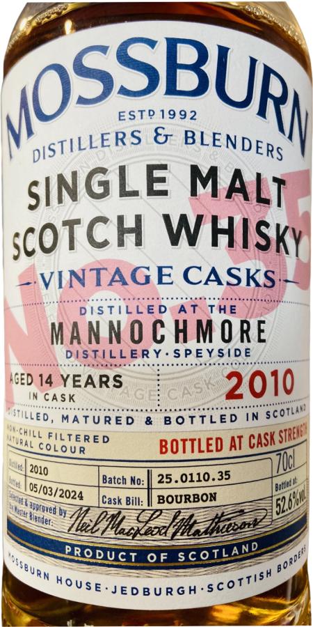 Mannochmore 2010 14 Jahre Single Malt Whisky 2