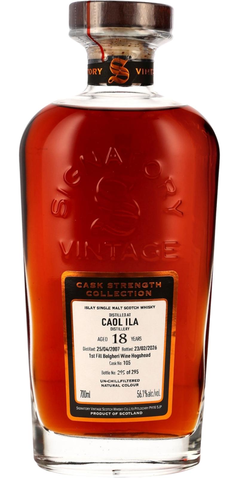 Caol Ila 2007 SV