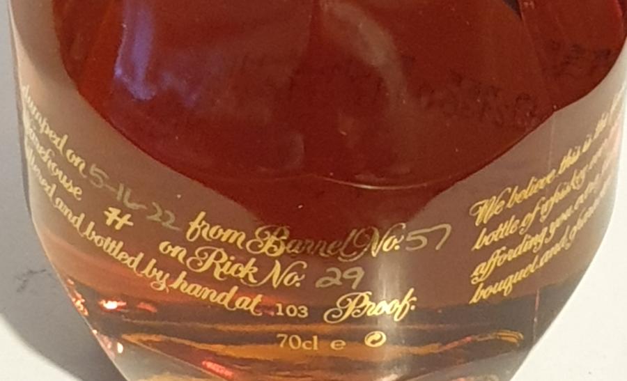 Blanton's Gold Edition Bourbon Whisky