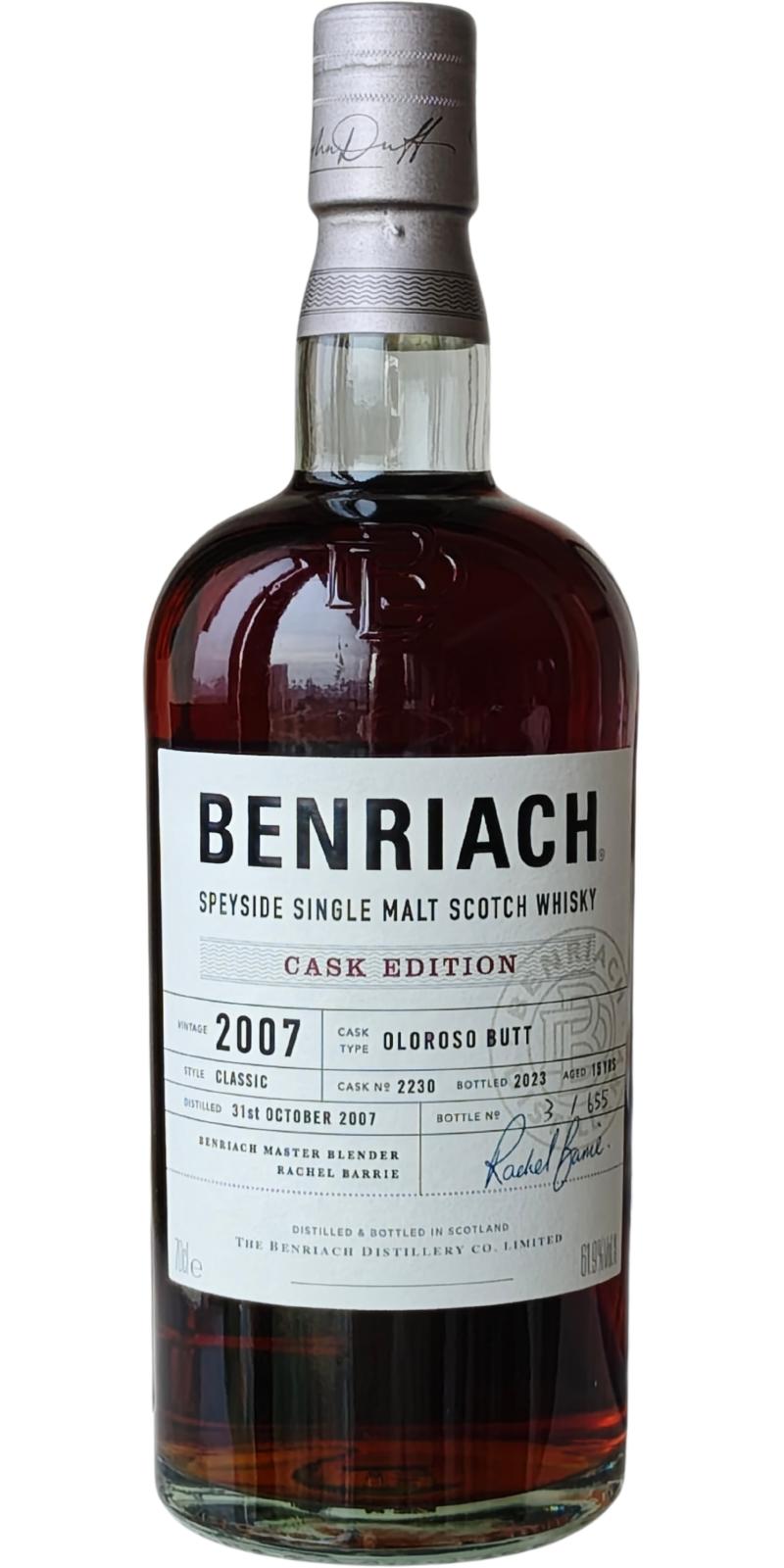 BenRiach 2007