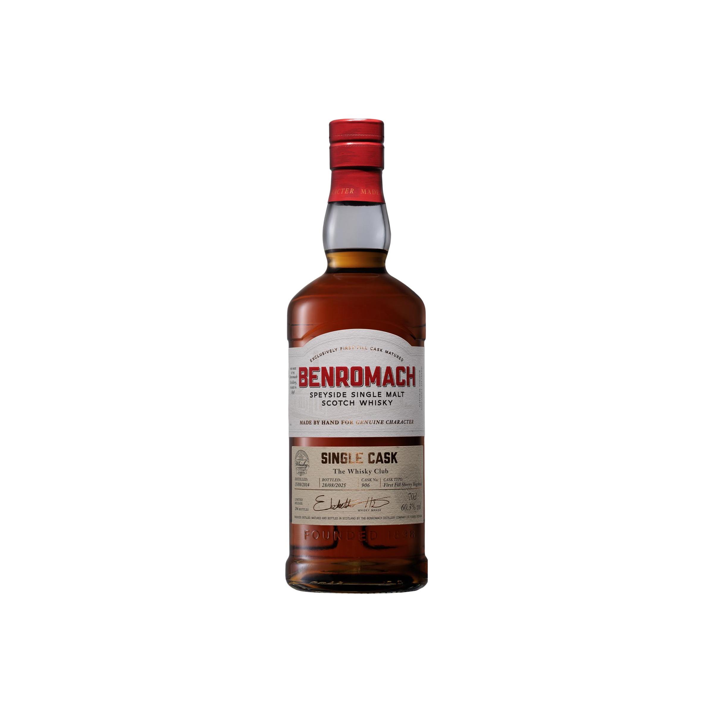 Benromach 2014 First-fill Sherry Hogshead #906