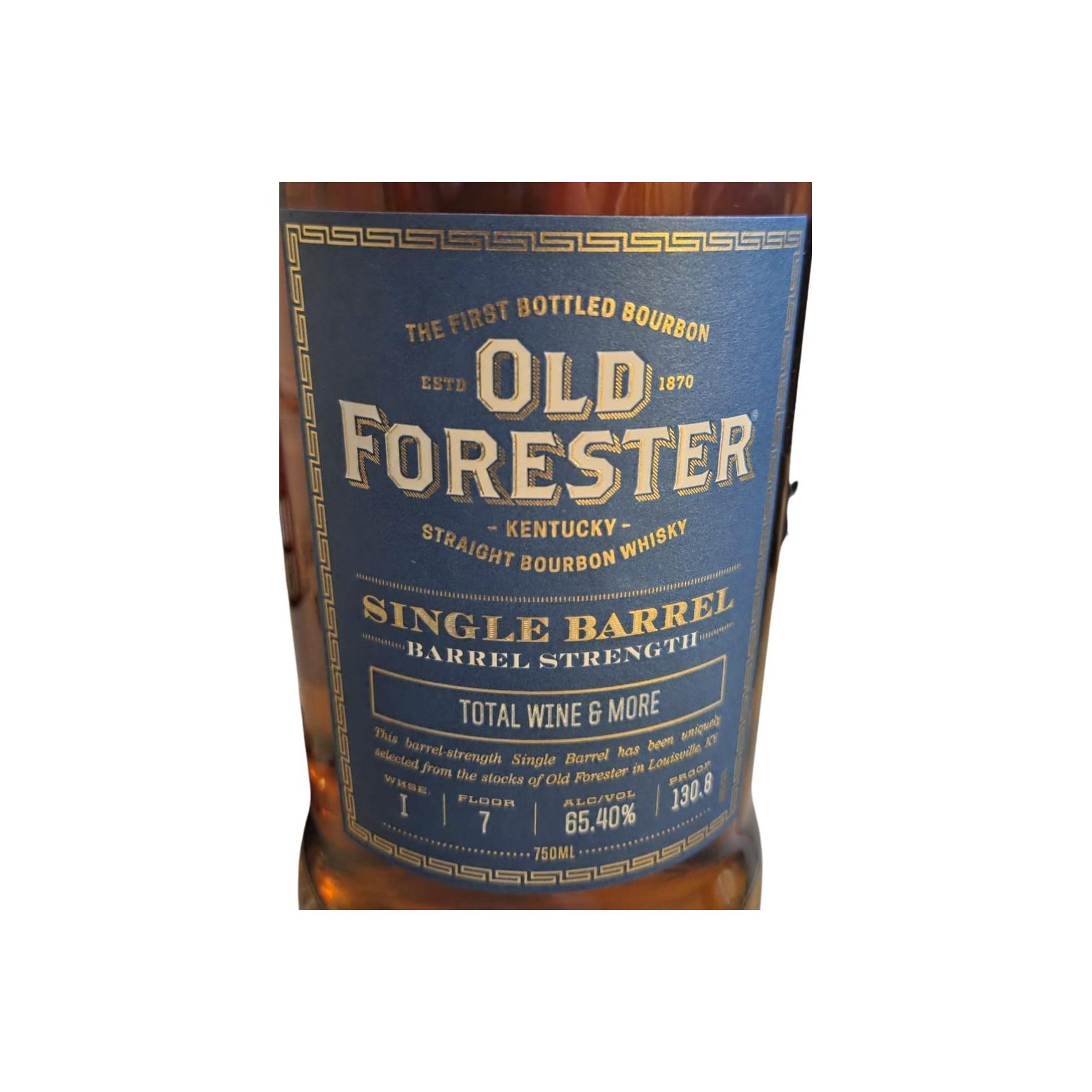 Old Forester Single Barrel