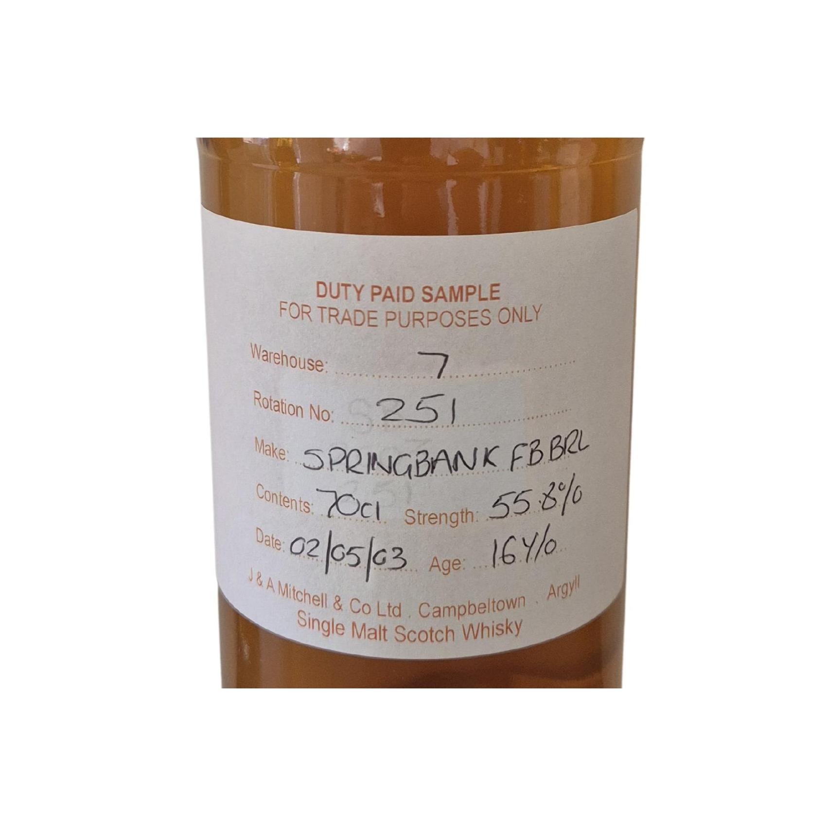 Springbank 2003
