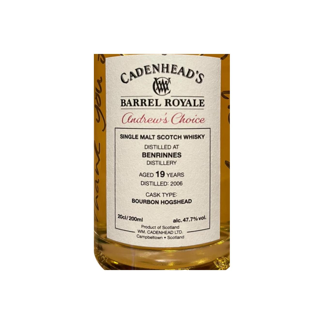 Benrinnes 2006 CA