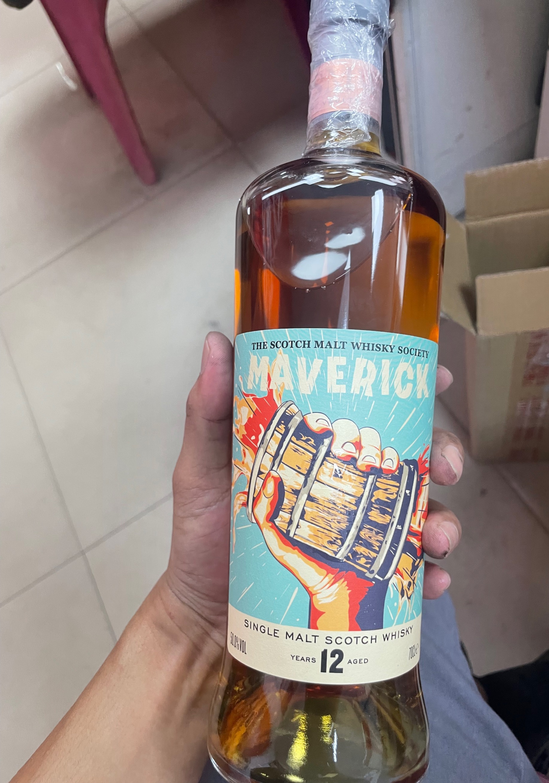 The Scotch Malt Whisky Society 12 Years Single Malt Whisky