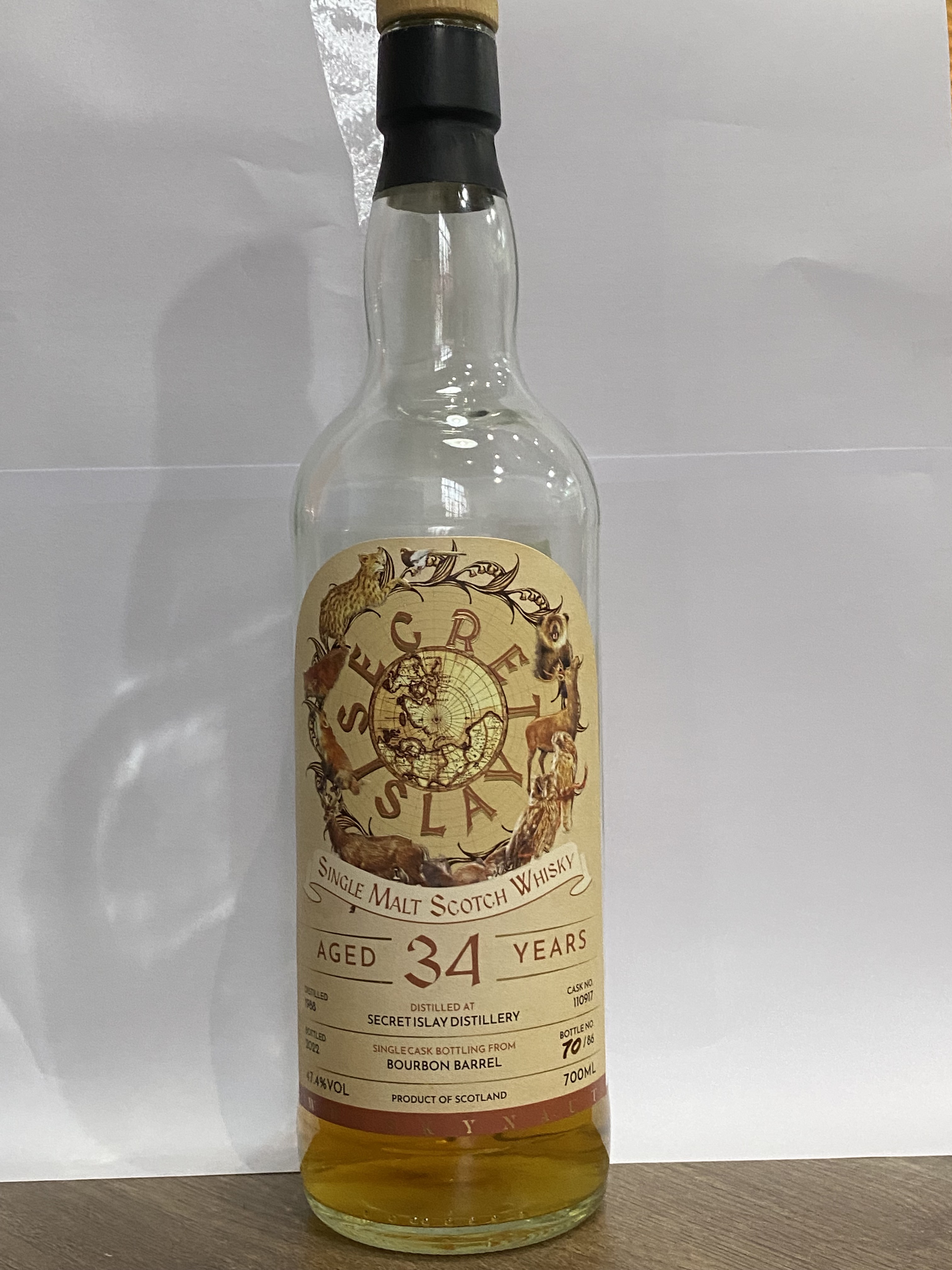 Bowmore 1988 34 Years Single Malt Whisky