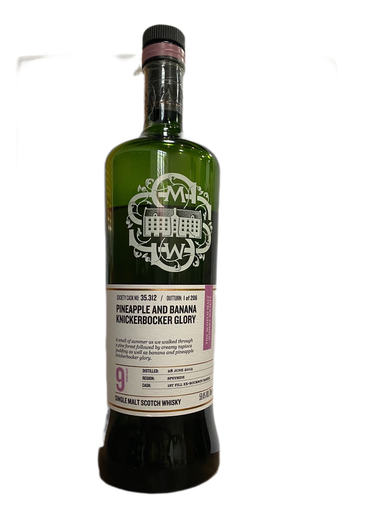 The Scotch Malt Whisky Society 2012 9 Years Single Malt Whisky 2