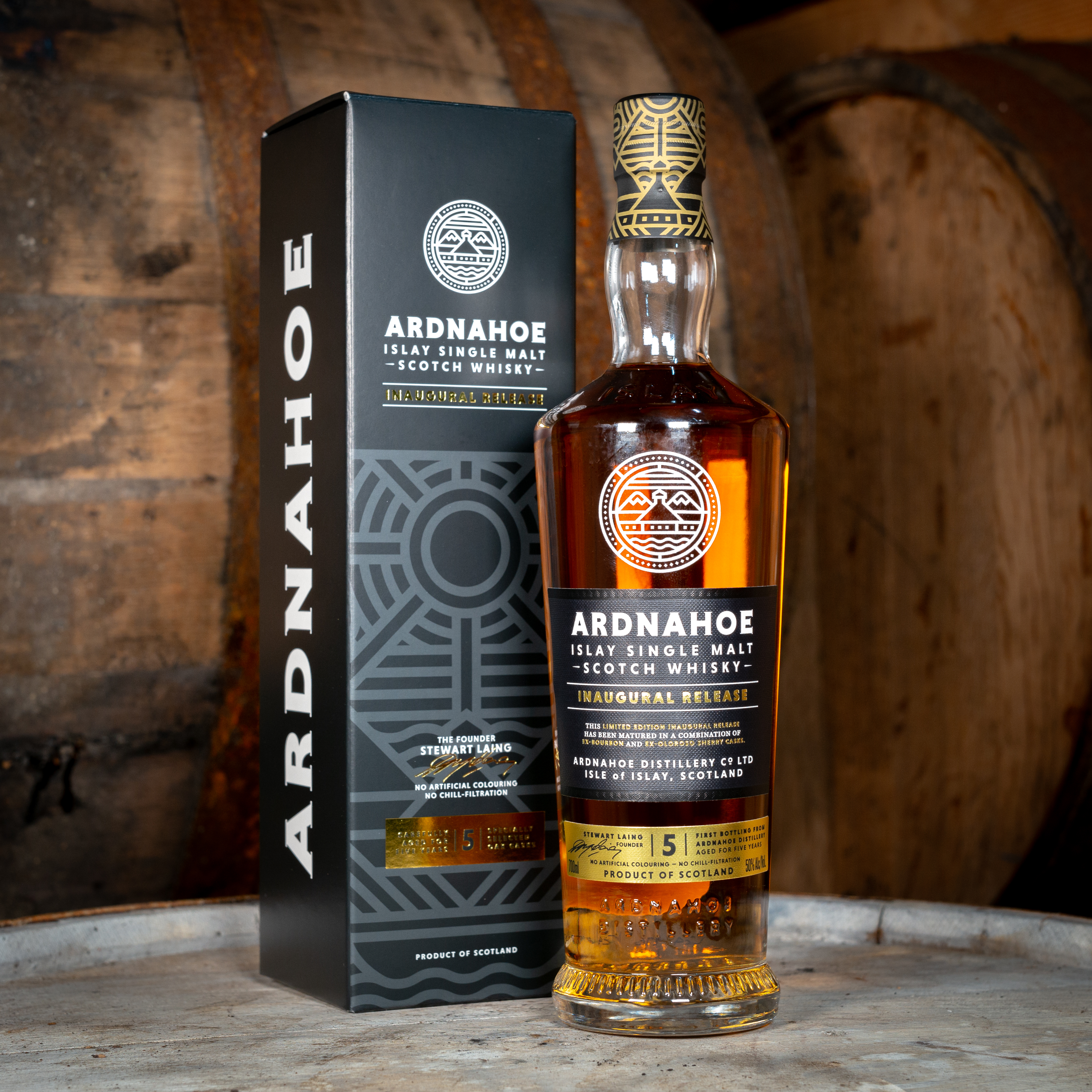 Ardnahoe 2019 5 Years Single Malt Whisky