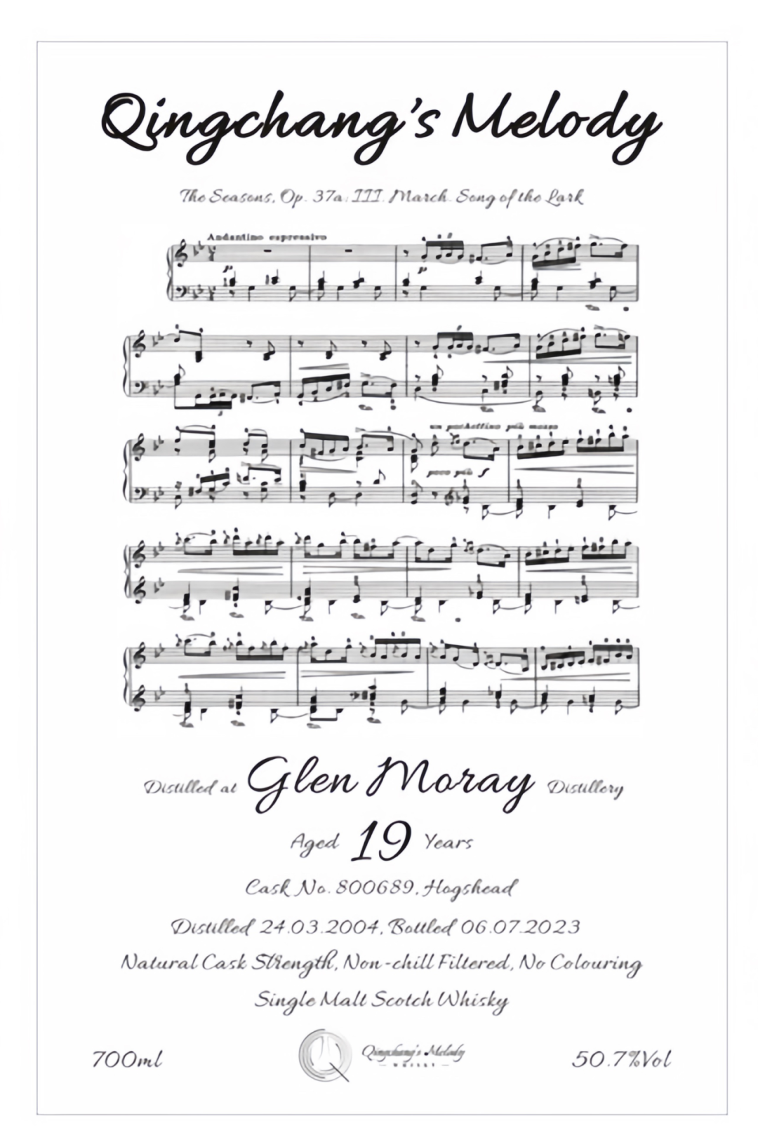 Glen Moray 2004 19 Years Single Malt Whisky 2