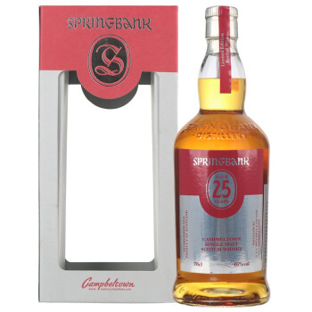Springbank 25 Years Single Malt Whisky