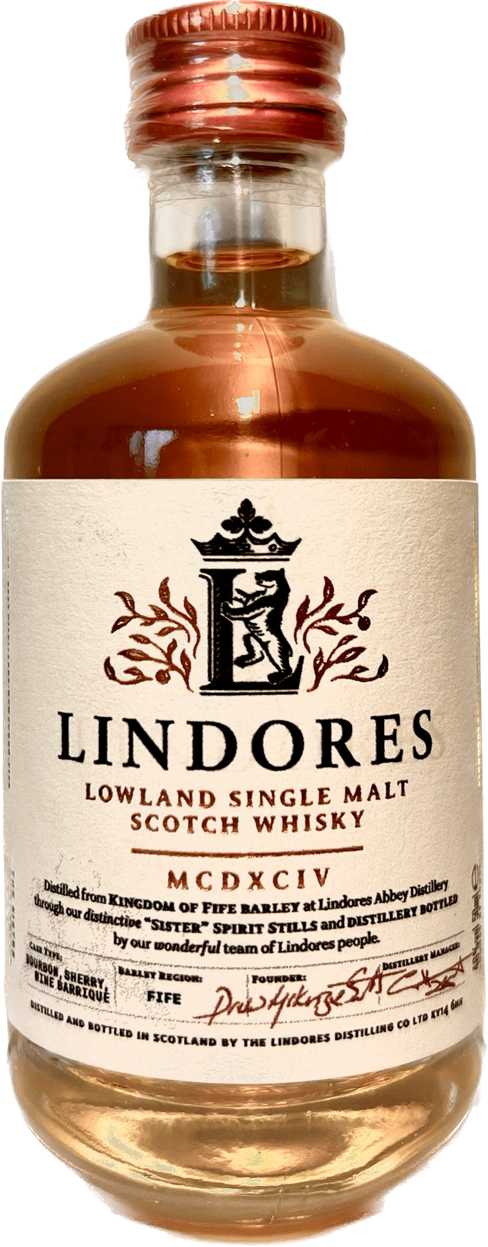 Lindores Abbey Single Malt Whisky