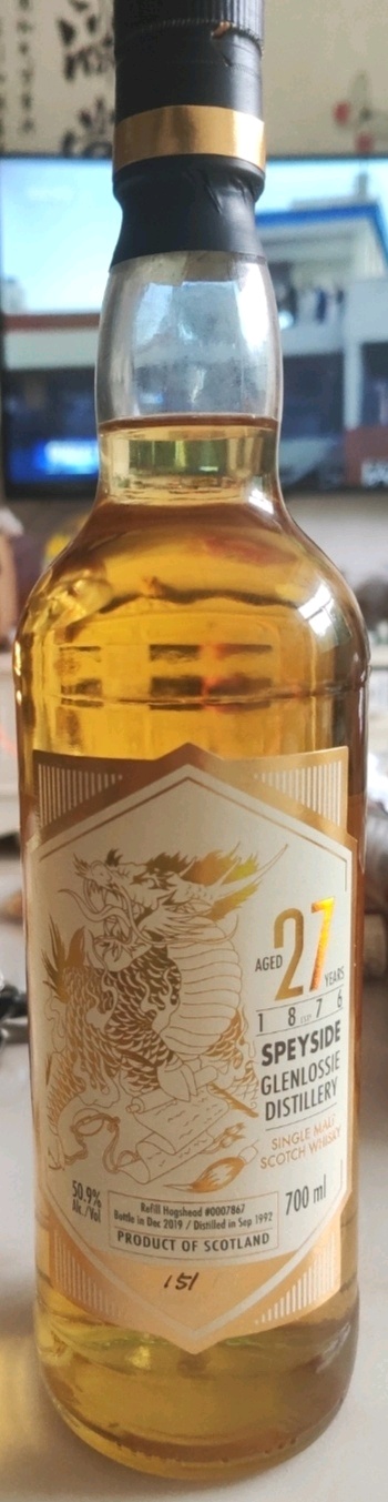The Scotch Malt Whisky Society 27 Years Single Malt Whisky