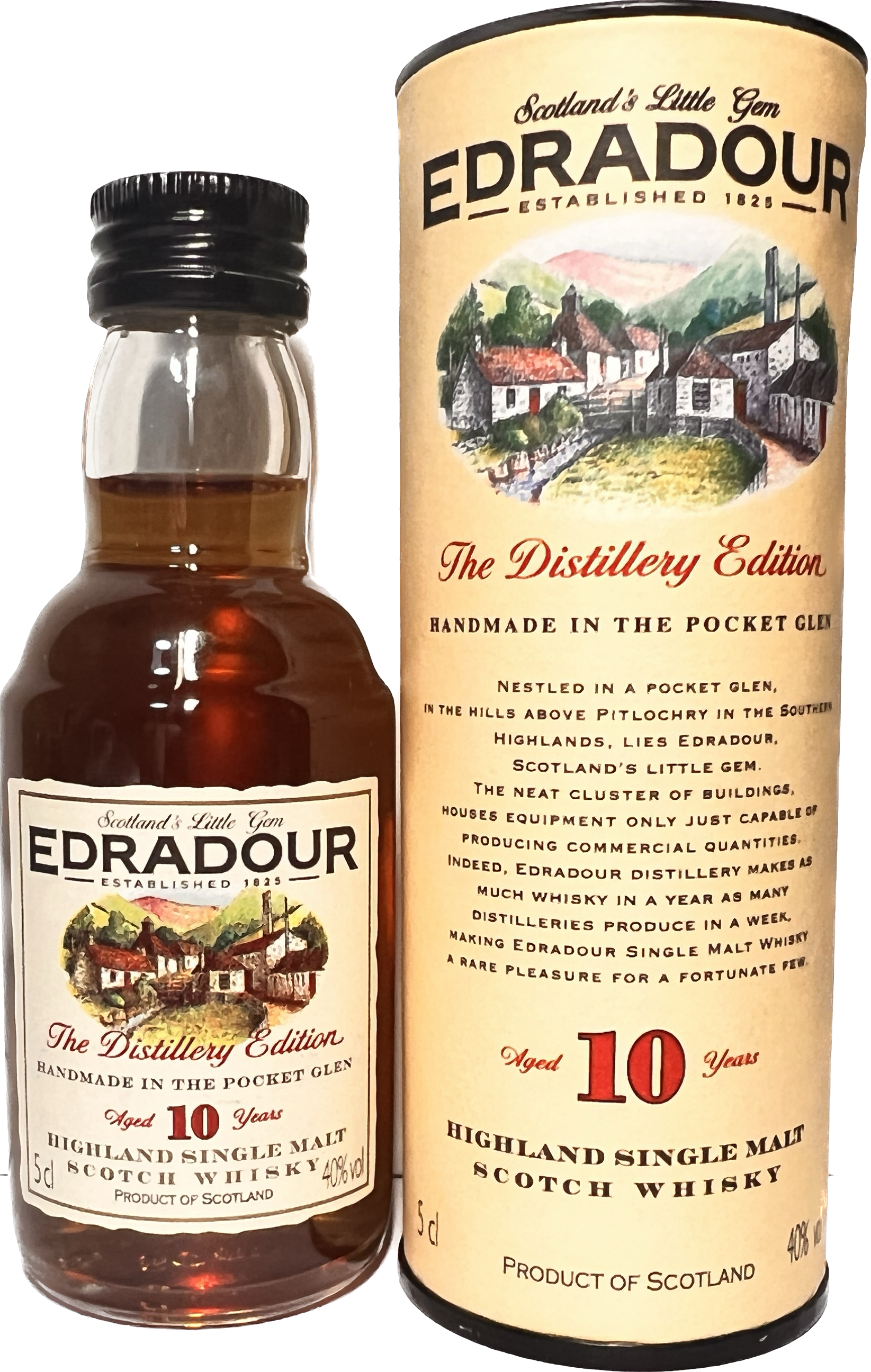 Edradour 10 Years Single Malt Whisky