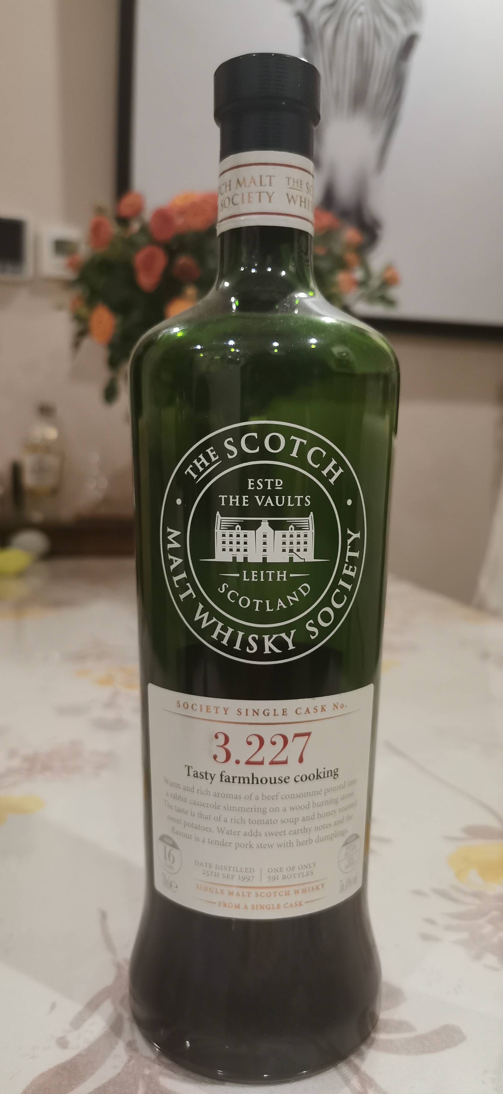 The Scotch Malt Whisky Society Single Malt Sotch Whisky