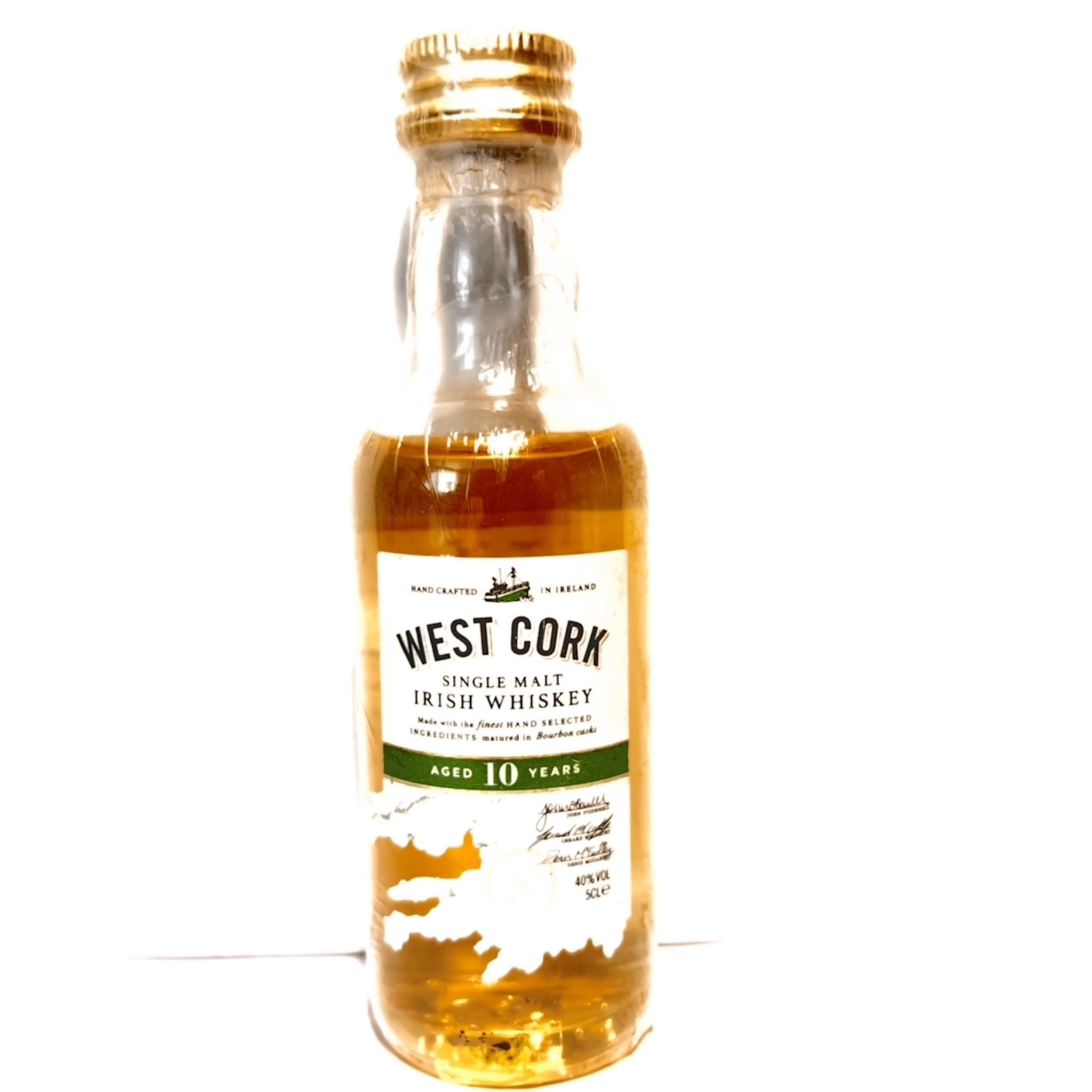 West Cork Miniature 10 Years Single Malt Whisky