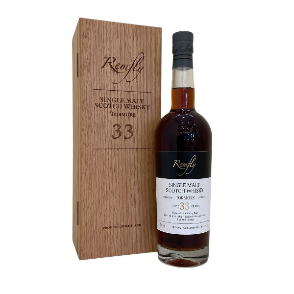 Tormore Remfly  33 Year Old Single Malt Whisky