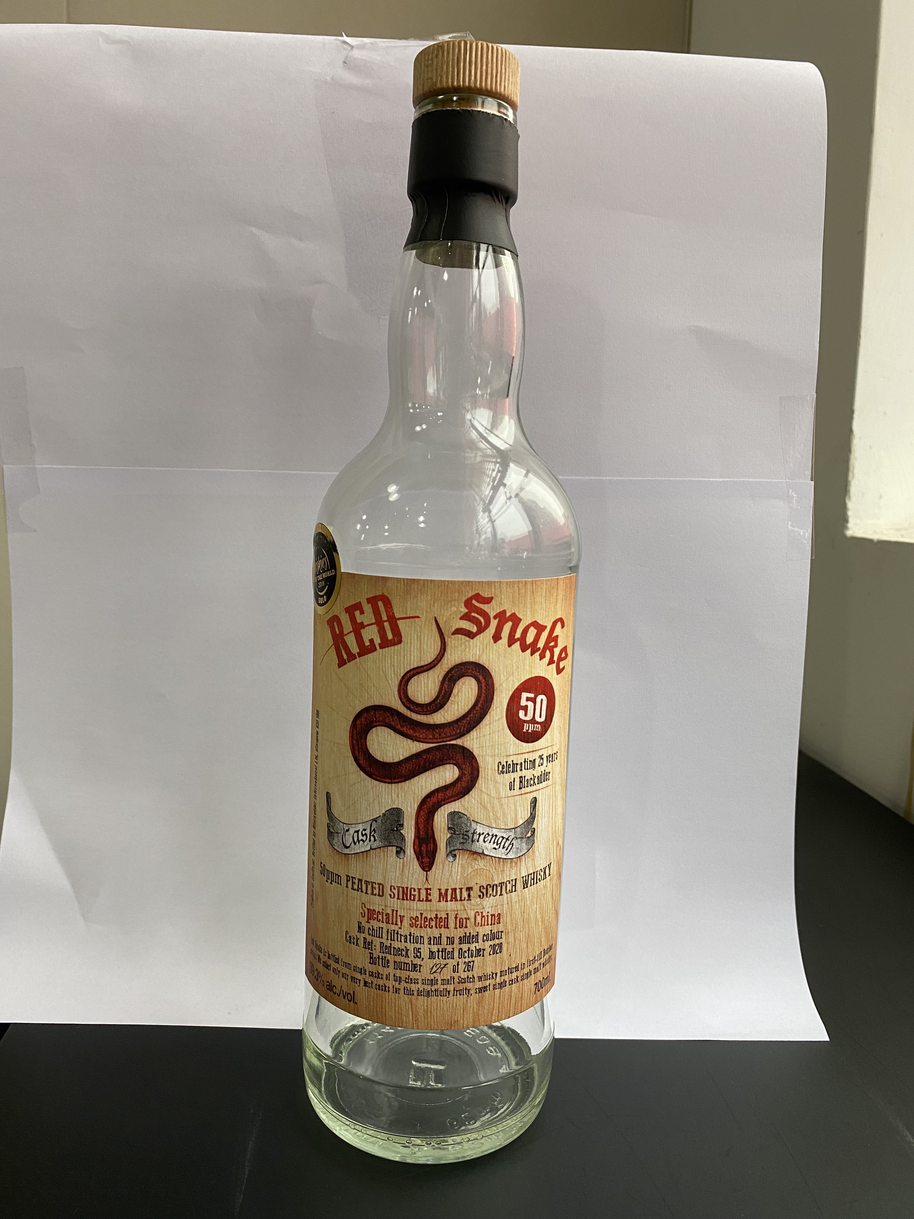 Red Snake Single Malt Whisky