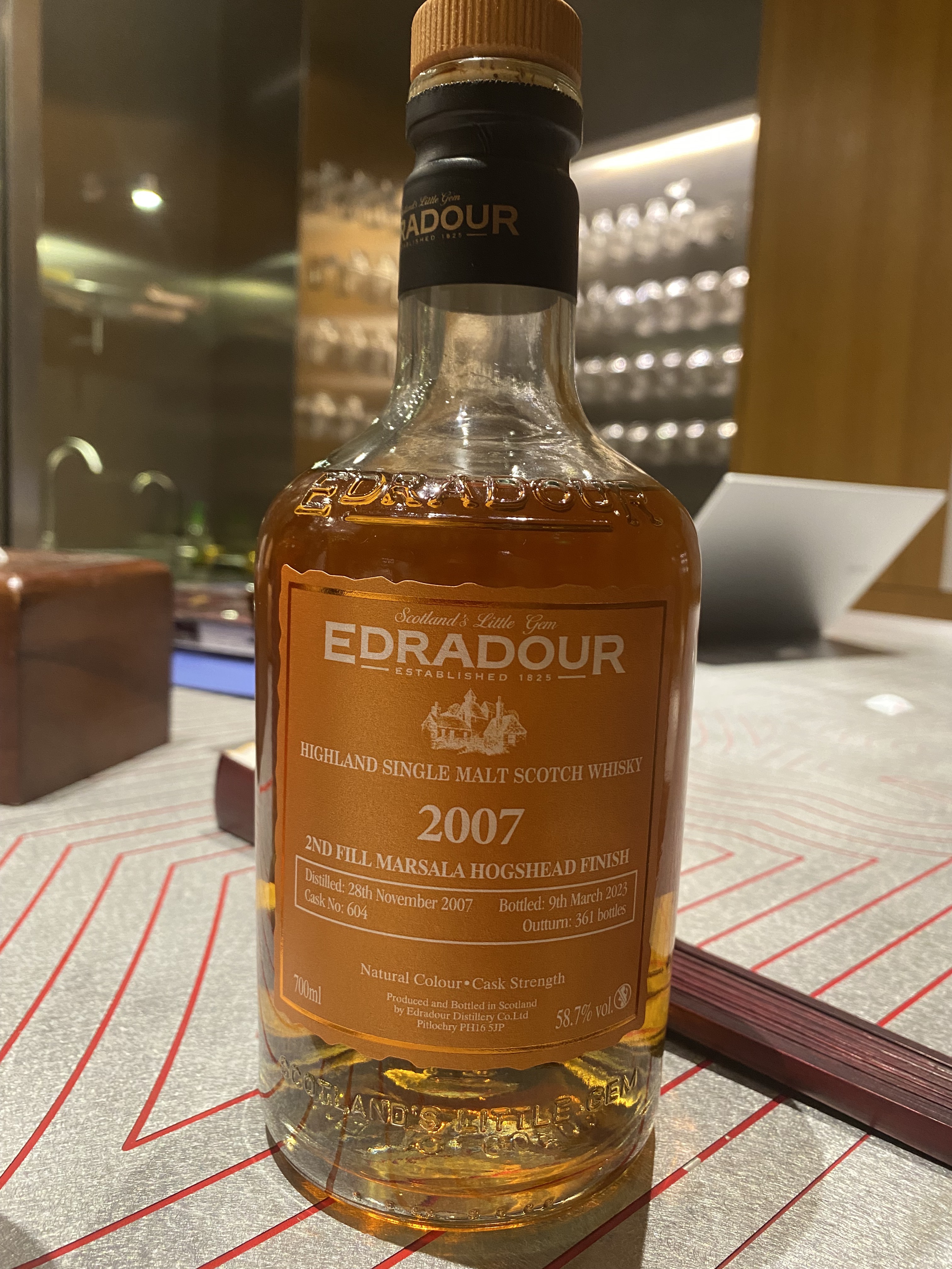 Edradour 2007 16 Years Single Malt Whisky