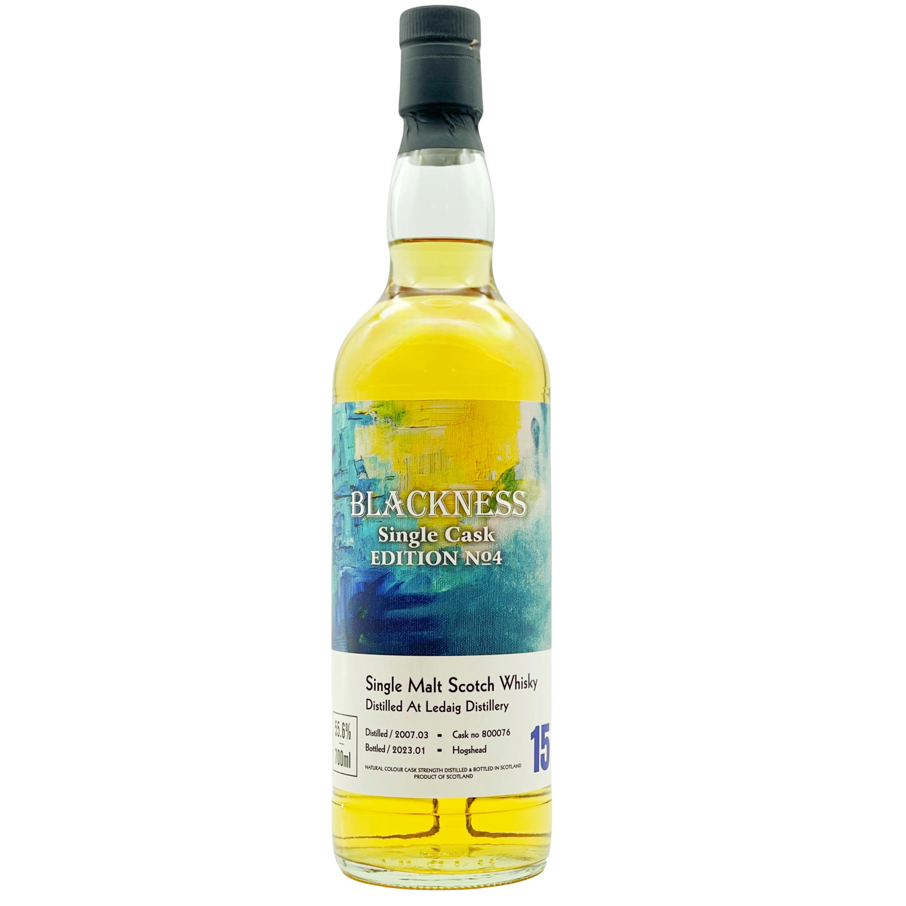 The Liquoree(LIQ) 2007 Blackness No.4 15 Year Old Single Malt Sotch Whisky