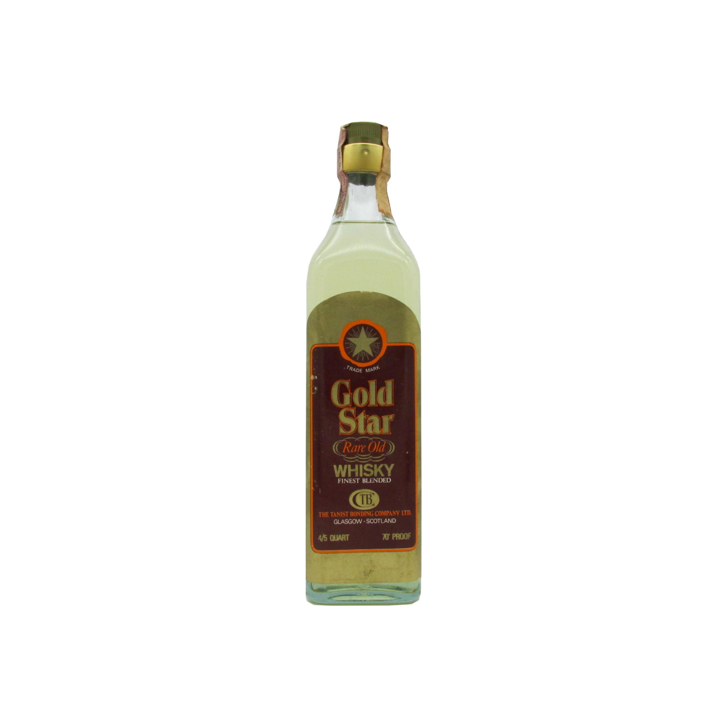 Gold Star Rare Old Whisky