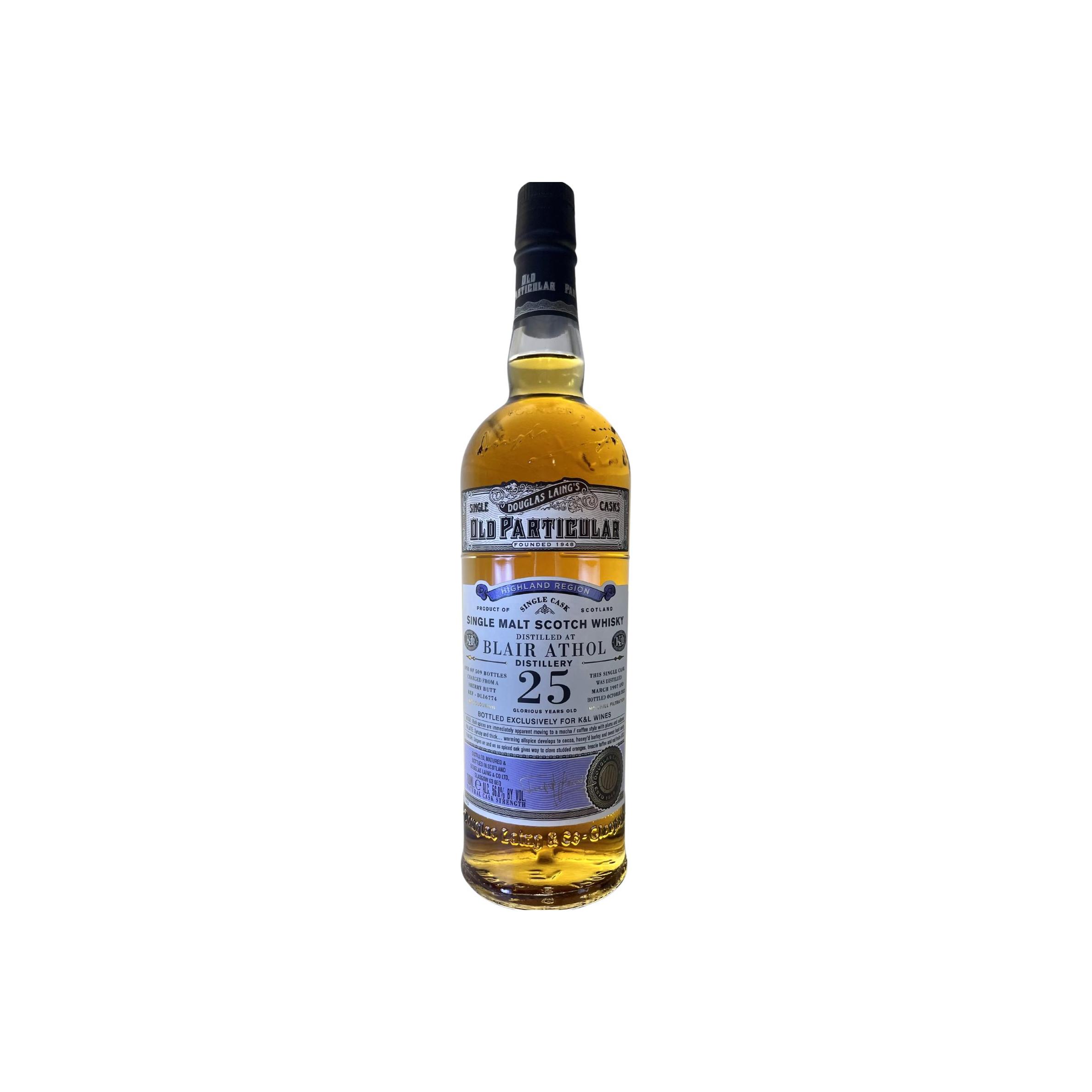 Blair Athol Old Particular 1997 25 Years Single Malt Whisky