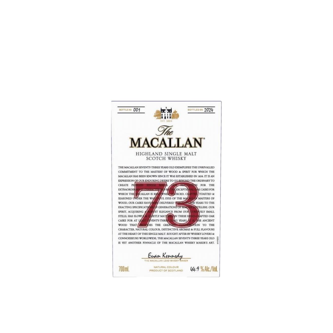 Macallan 73-year-old
