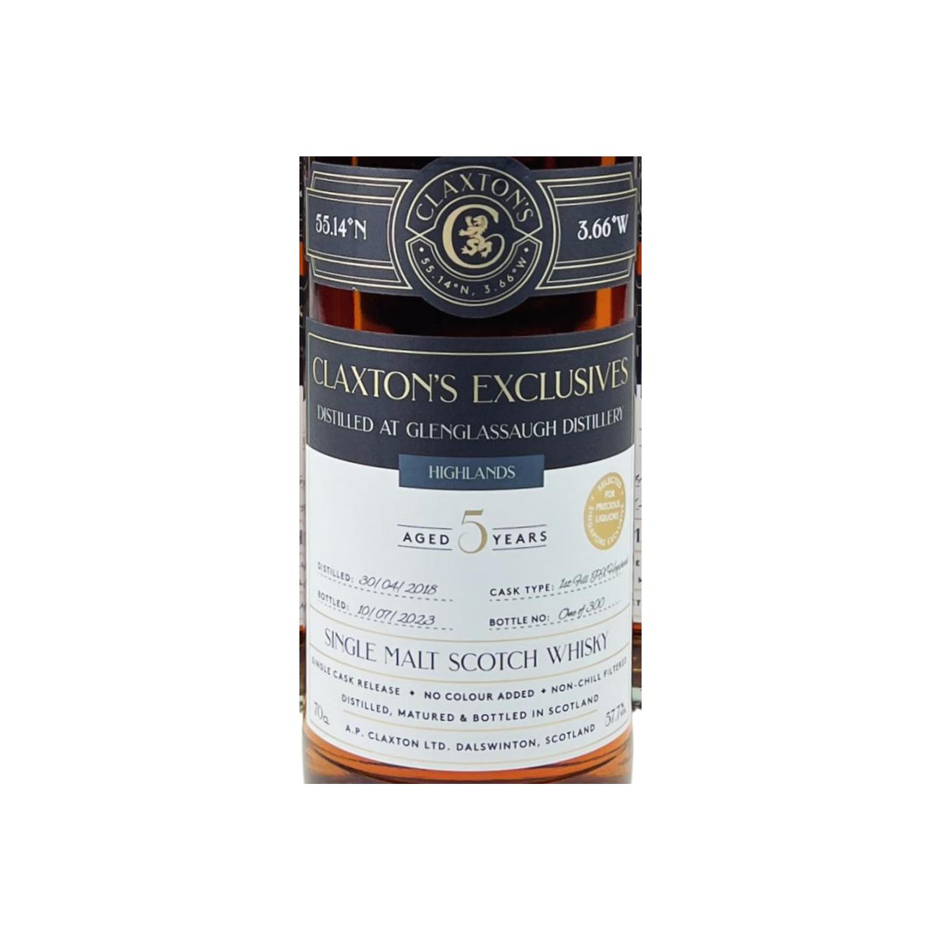 Glenglassaugh 2018 5 Years Single Malt Whisky