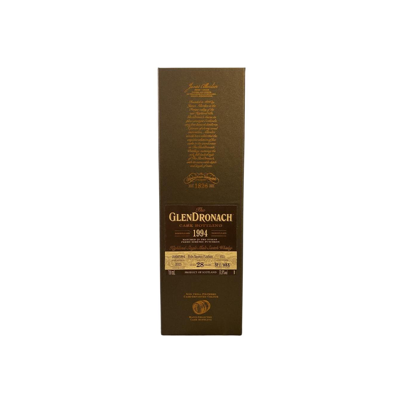 GlenDronach 1994 28 Years Single Malt Whisky 3