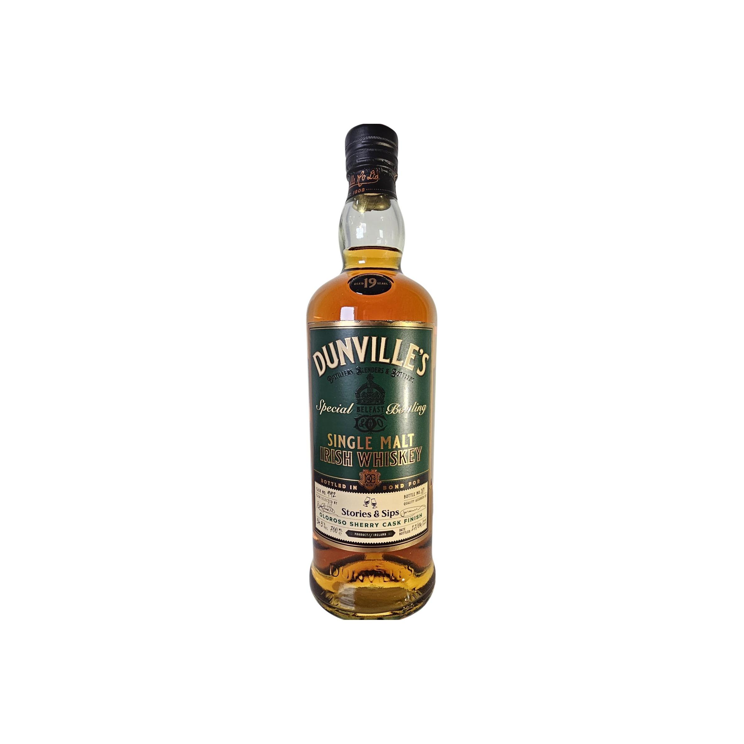 Dunville's 19 Years Single Malt Whisky
