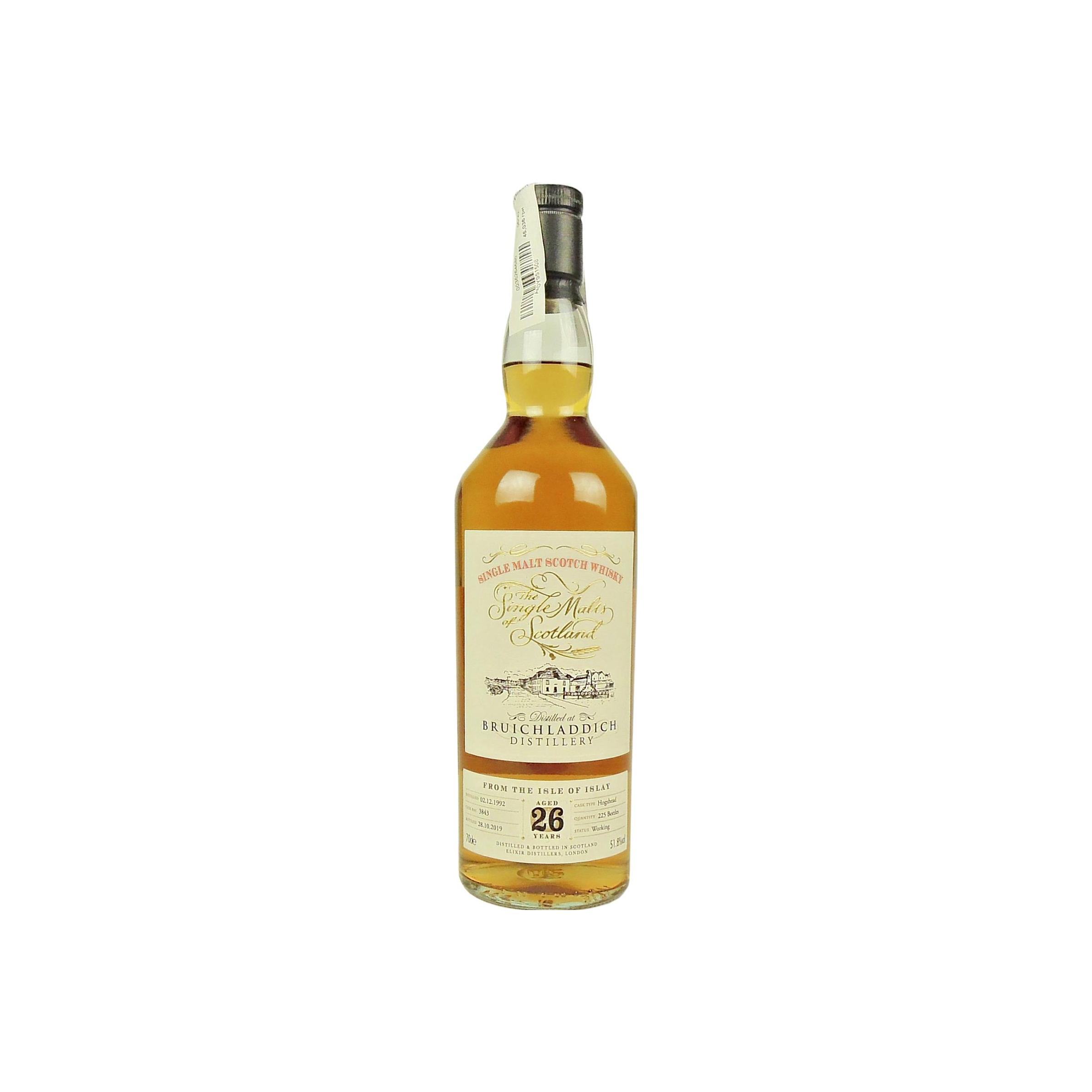 Bruichladdich The Single Malts of Scotland 1992 26 Years Single Malt Whisky 10
