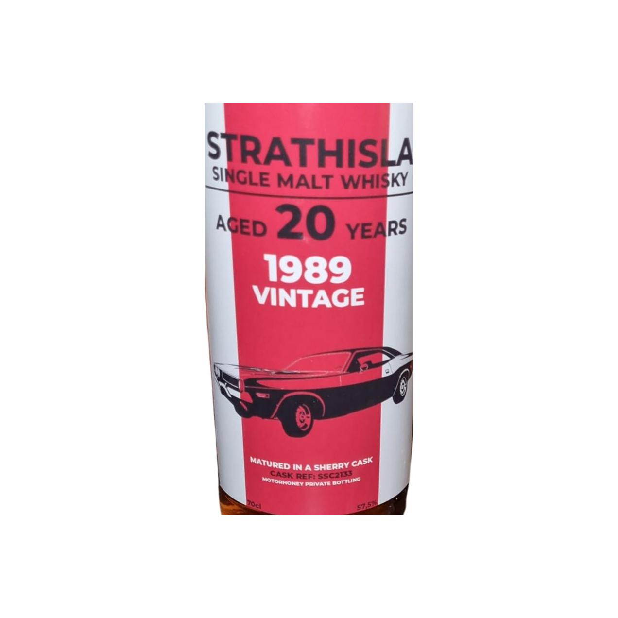 Strathisla Private Bottling 1989 20 Years Single Malt Whisky