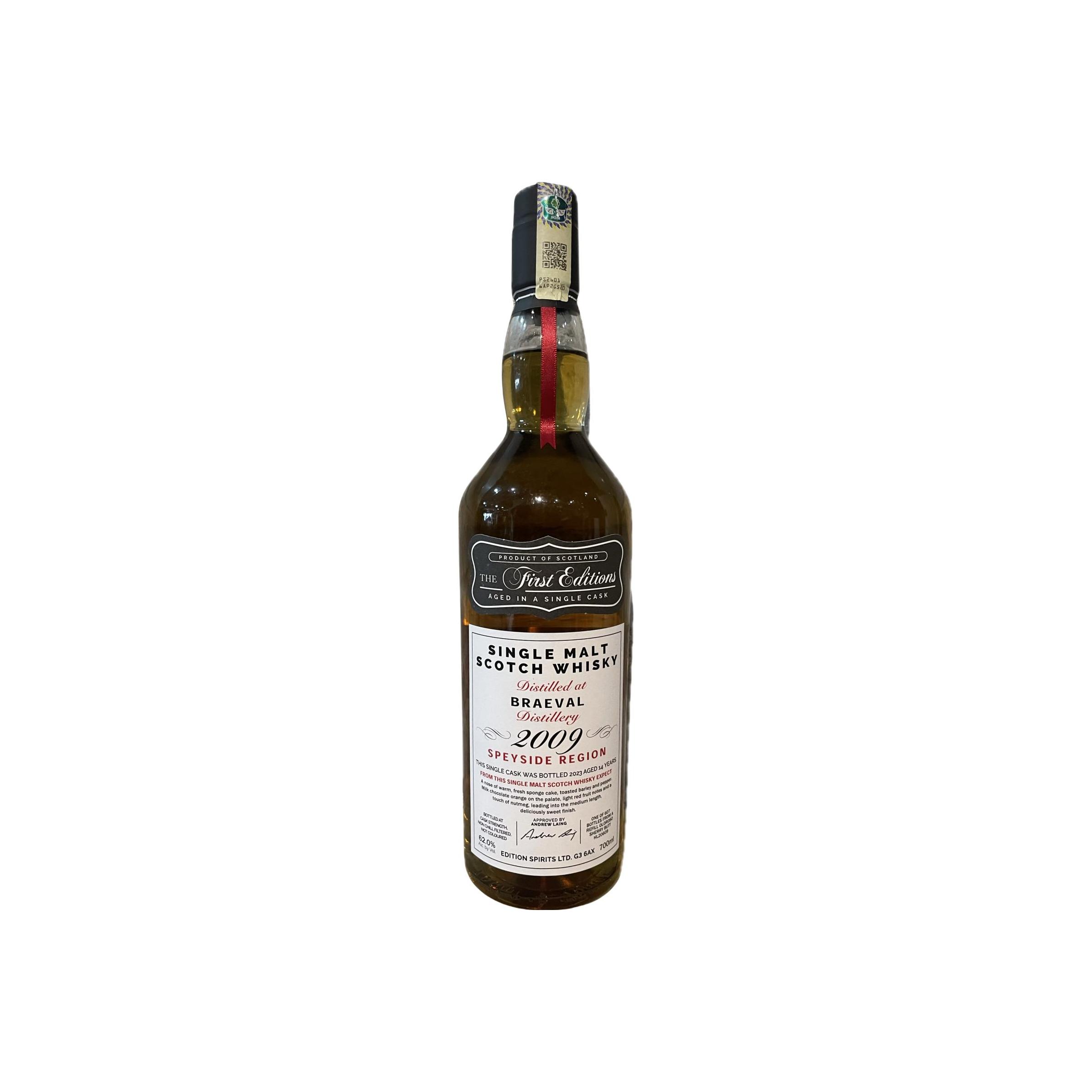 Braeval The First Editions 2009 14 Years Single Malt Whisky