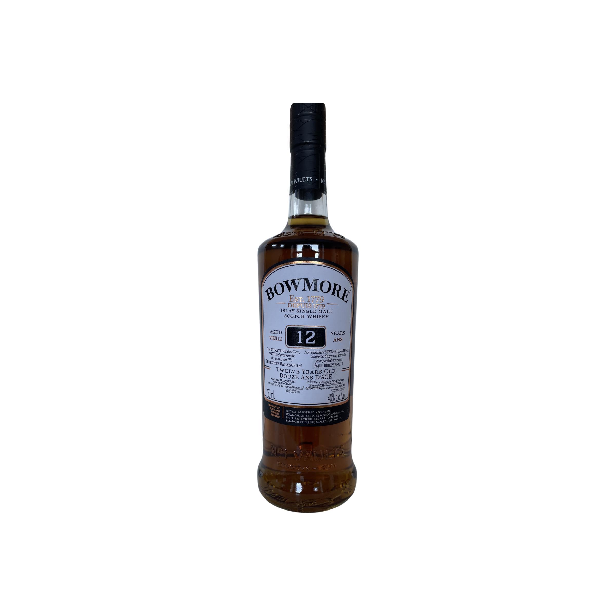 Bowmore 12 Years Single Malt Whisky