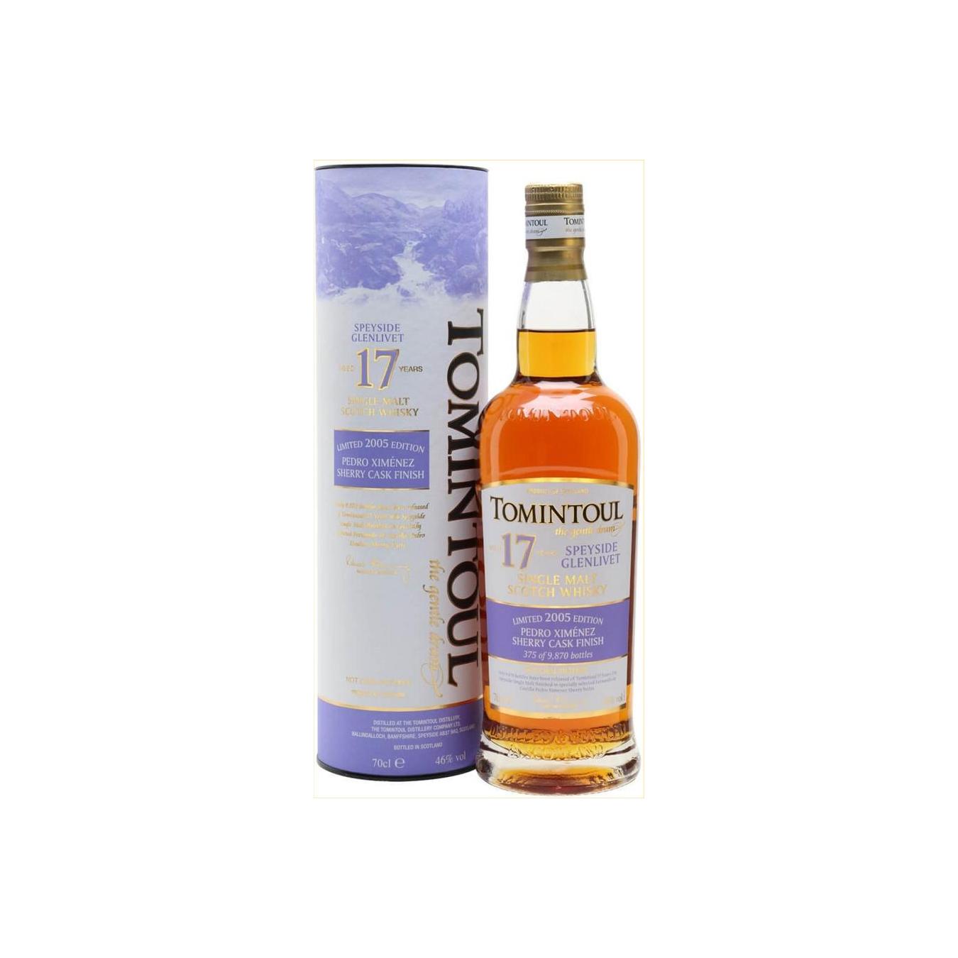 Tomintoul Limited Edition 2005 17 Years Single Malt Whisky