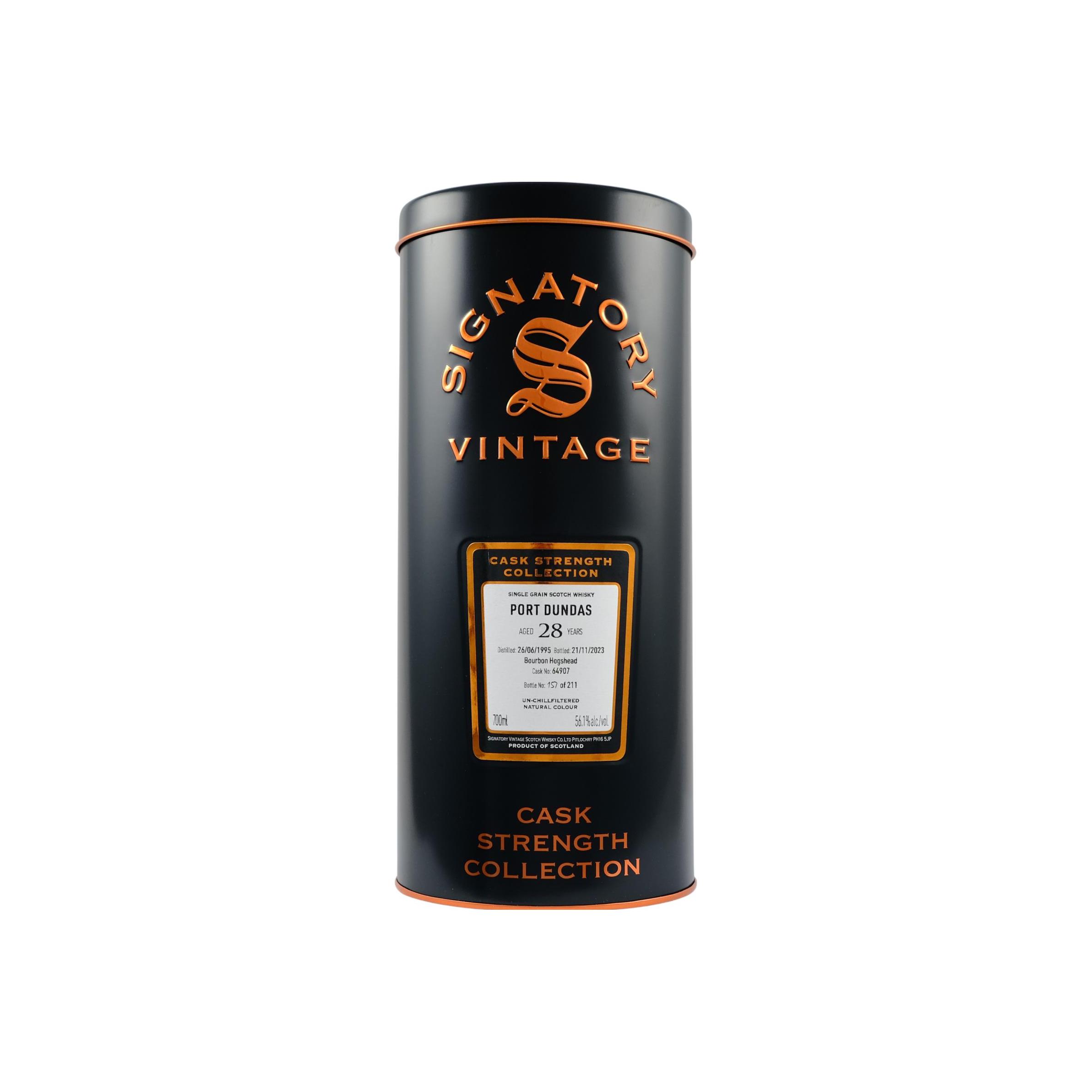 Port Dundas Cask Strength Collection 1995 28 Years Single Grain Whisky 2