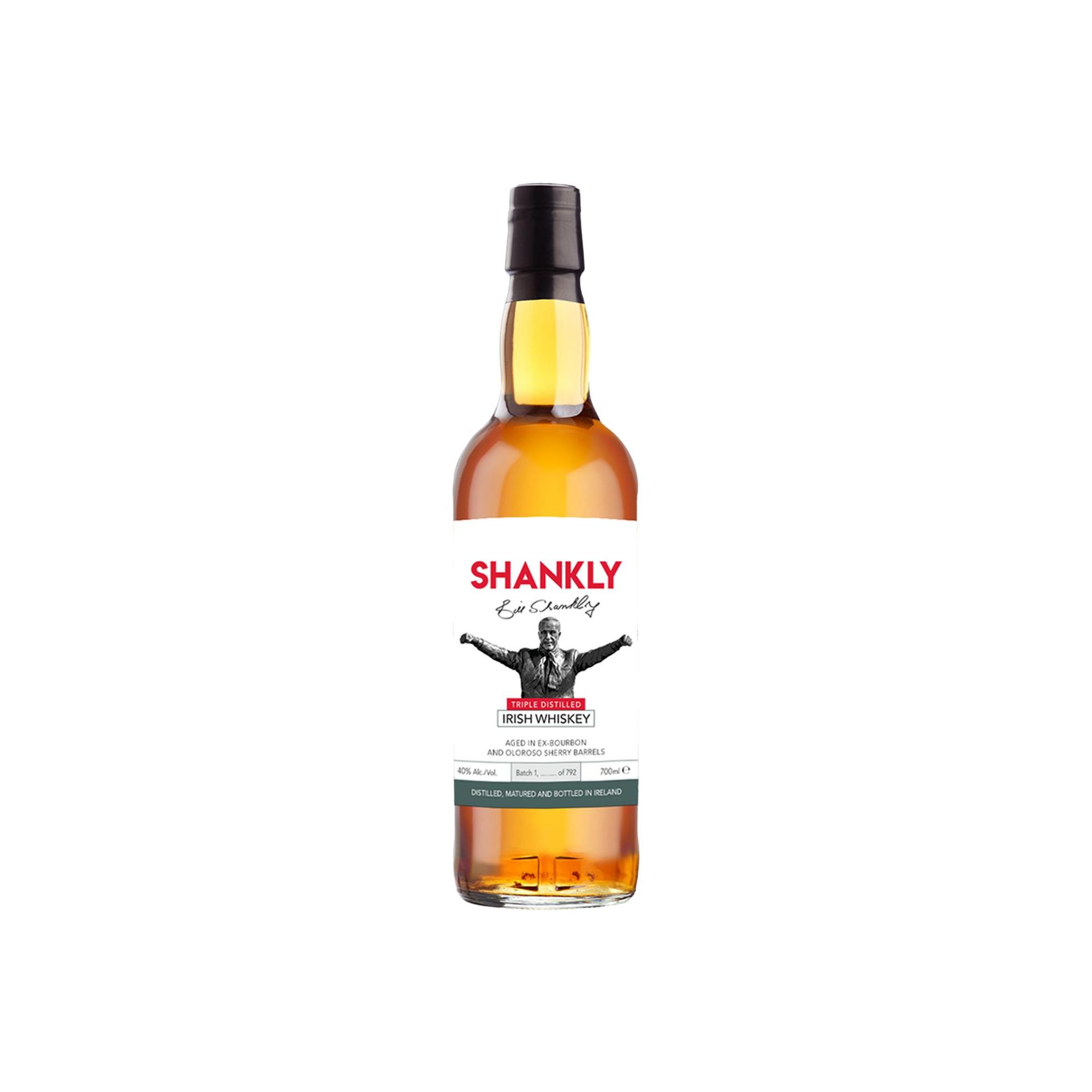 Shankly Triple Distilled Irish Whiskey