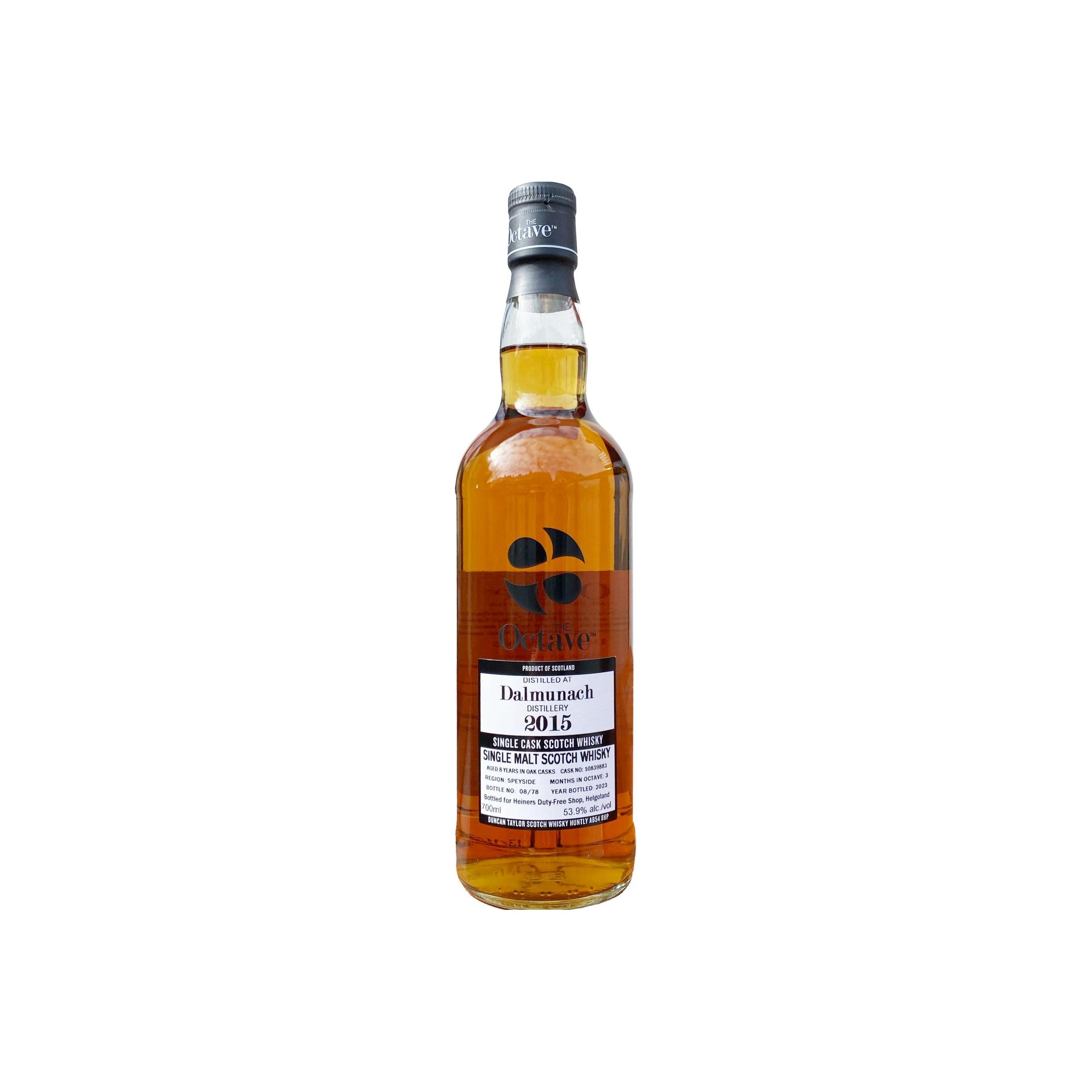 Dalmunach The Octave 2015 8 Years Single Malt Whisky