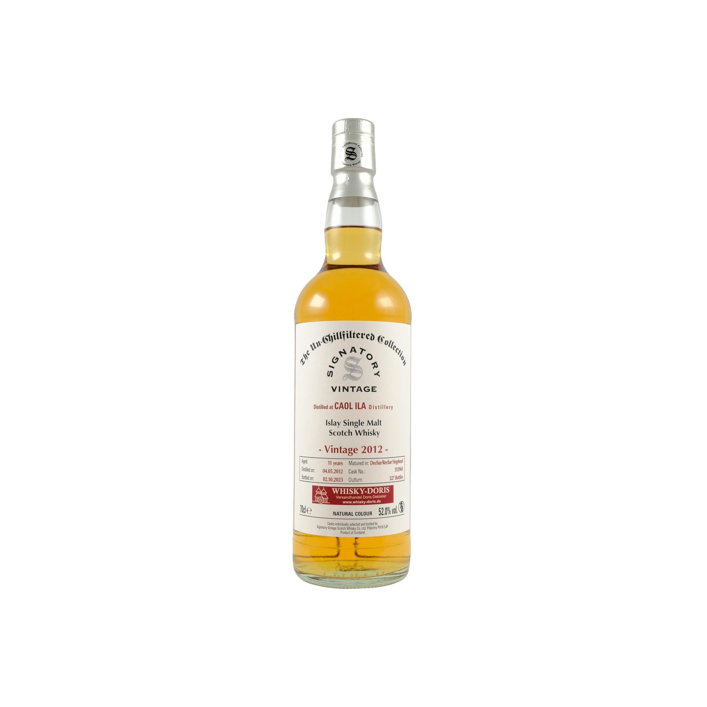 Caol Ila The Un-Chillfiltered Collection 2012 11 Years Single Malt Whisky