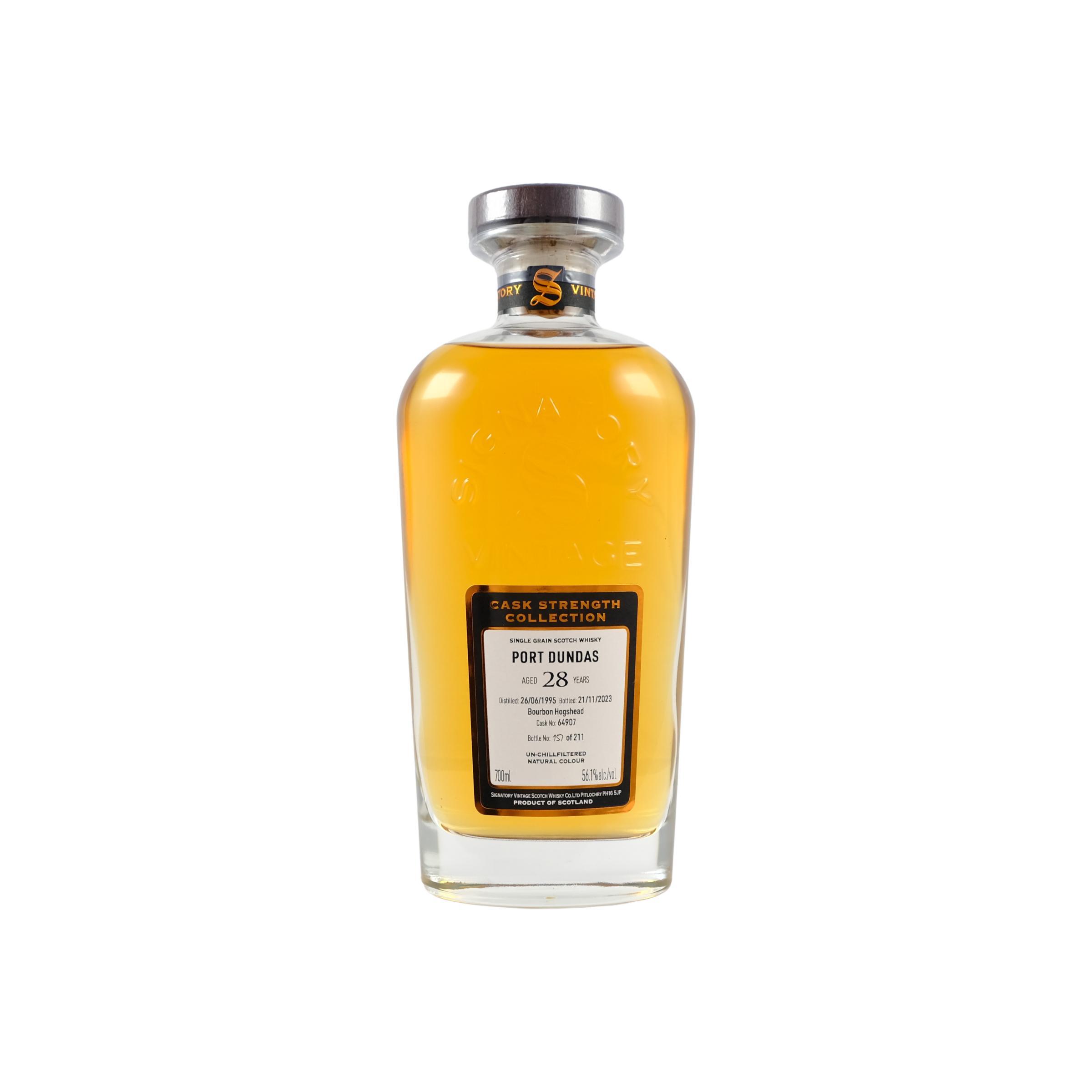 Port Dundas Cask Strength Collection 1995 28 Years Single Grain Whisky