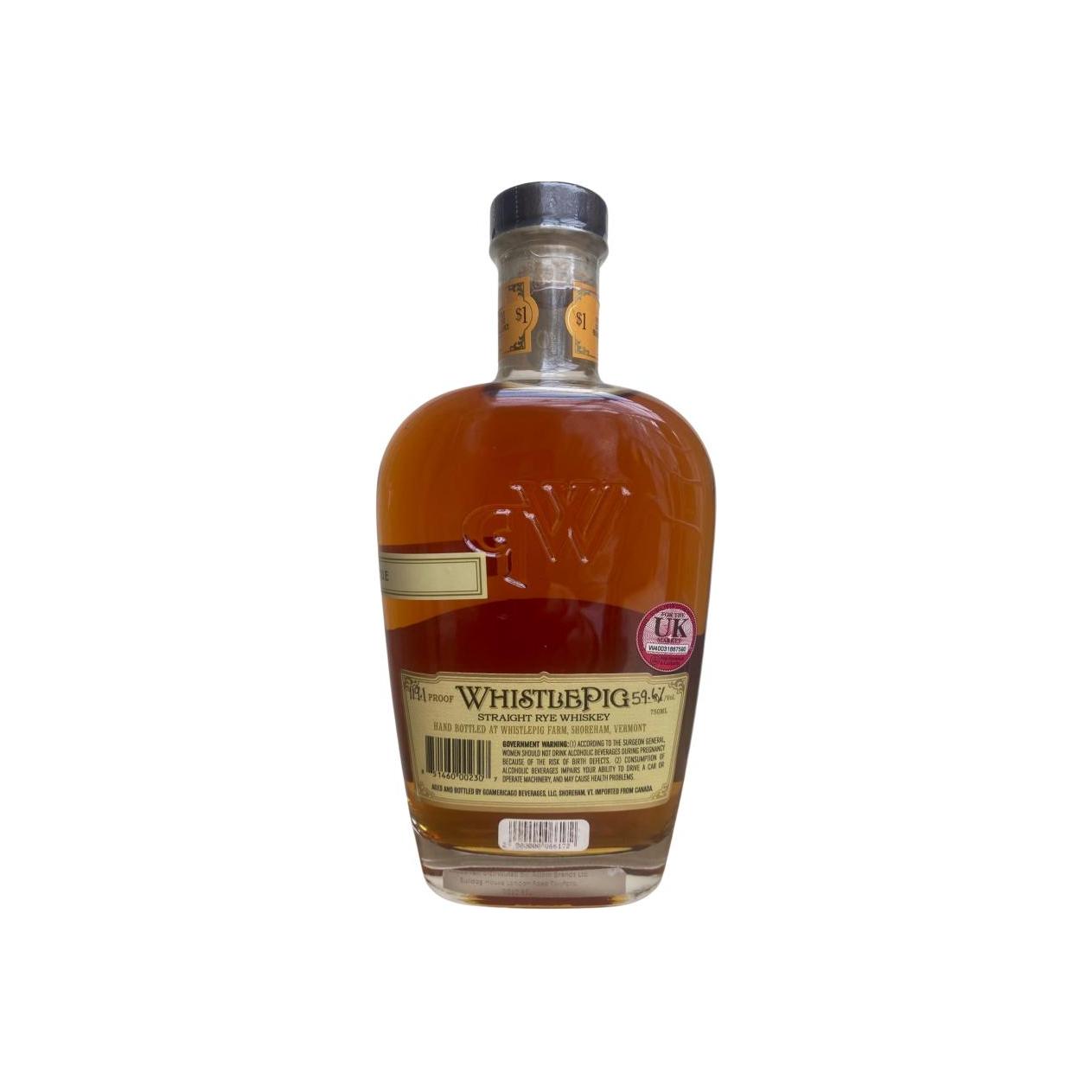 WhistlePig 10 Years Rye Whisky 2