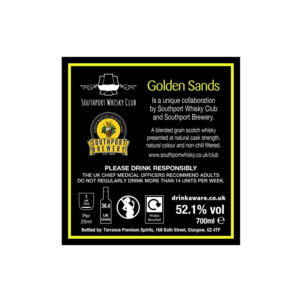 Blended Grain Scotch Whisky Golden Sands 4