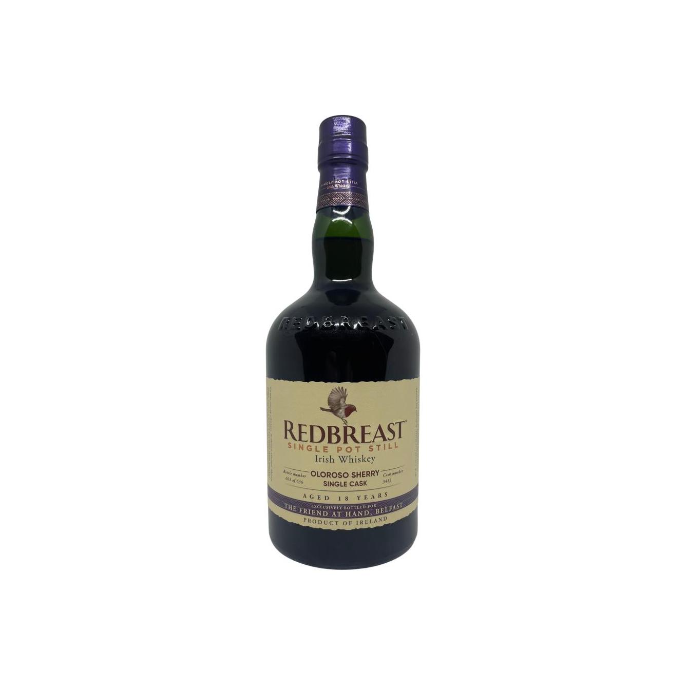 Redbreast Single Cask 2003 18 Years Single Pot Still Whisky