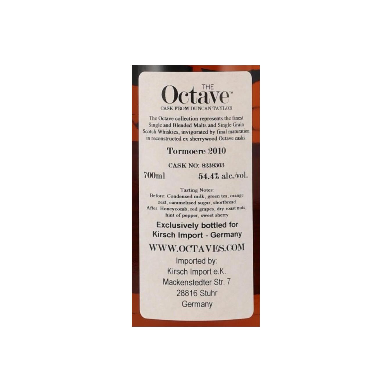 Tormore The Octave 2010 12 Years Single Malt Whisky 4