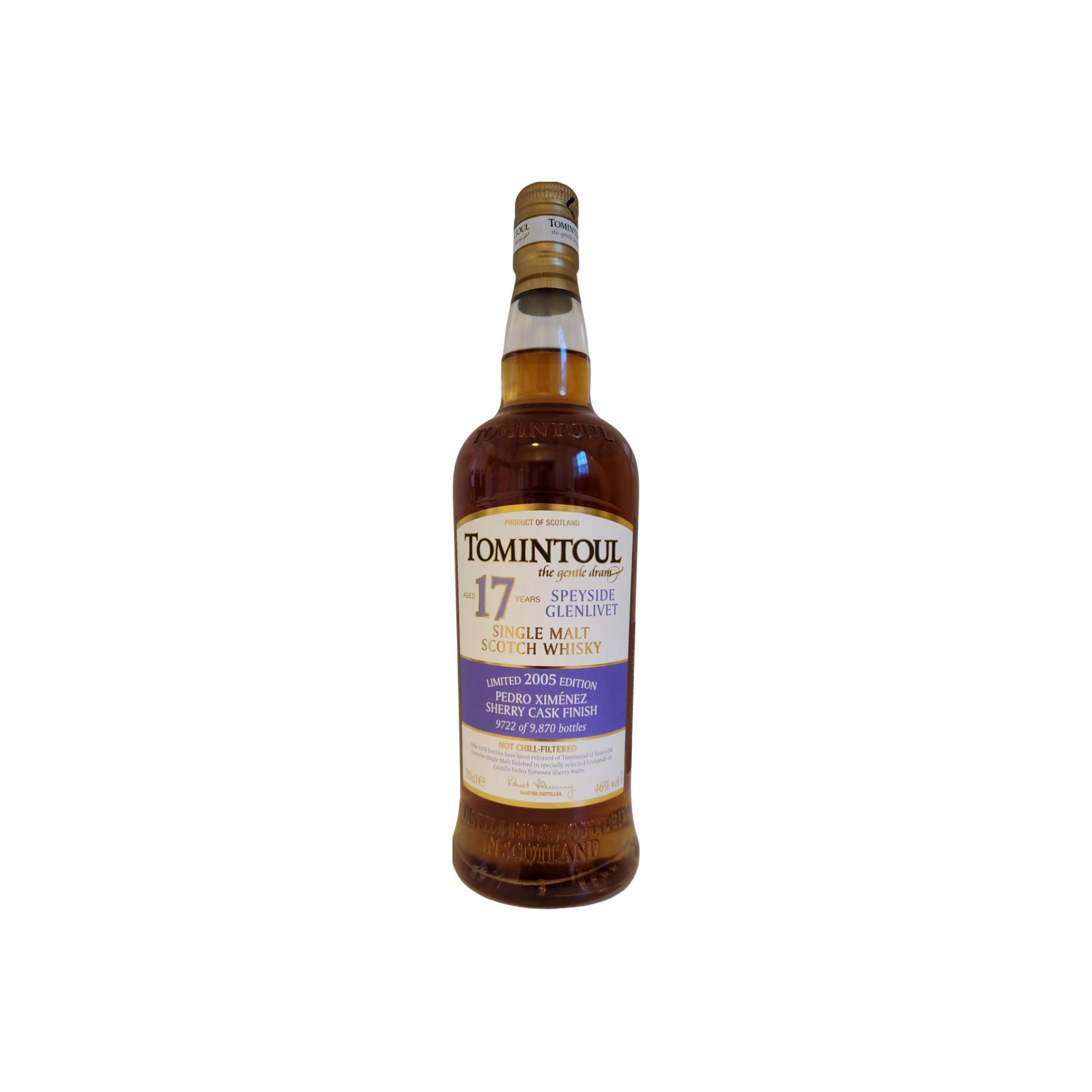 Tomintoul Limited Edition 2005 17 Years Single Malt Whisky 2