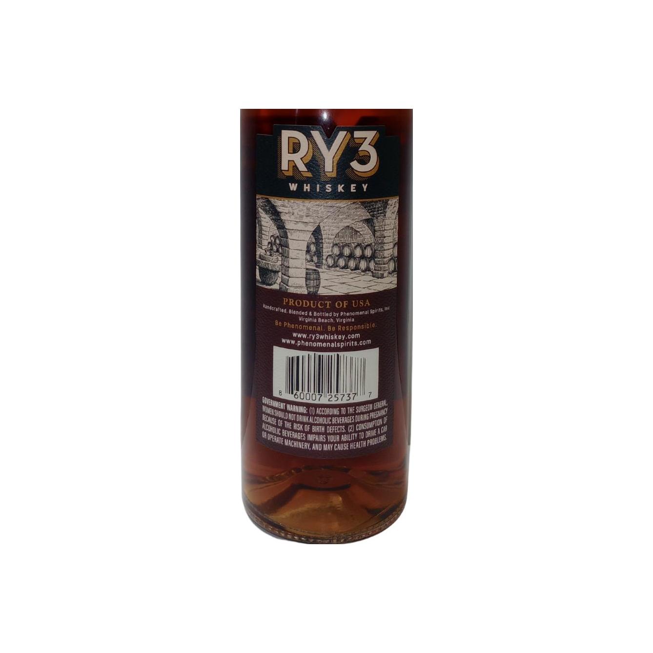RY3 Rye Whiskey 3