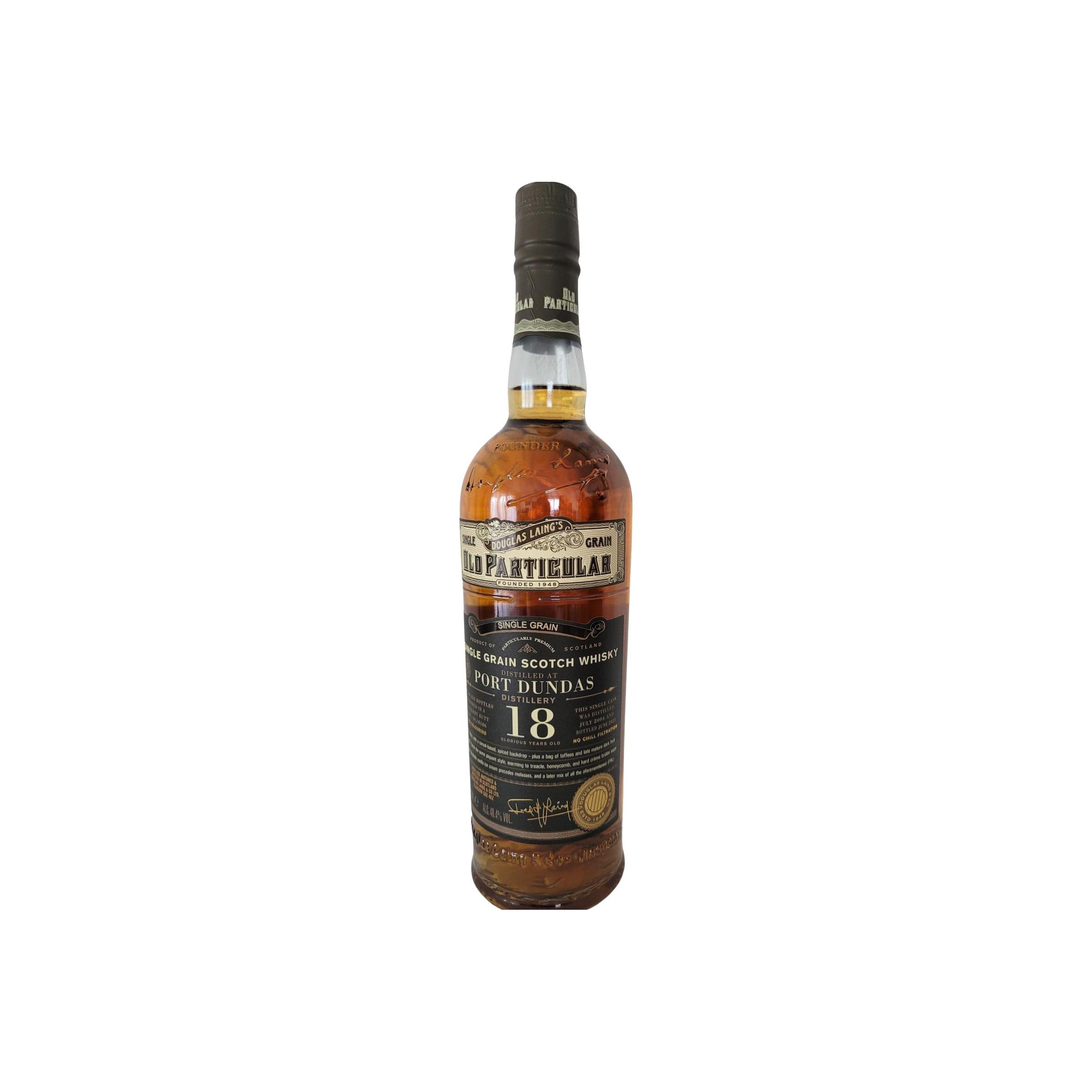 Port Dundas Old Particular 2004 18 Years Single Grain Whisky